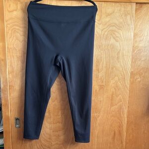 Girlfriend Collective LUXE Black Leggings 7/8 long size XXL